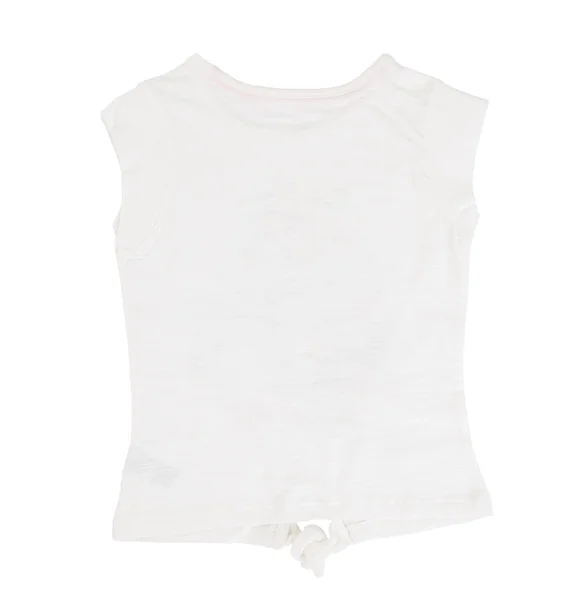 T-shirt in cotone bianco . — Foto Stock