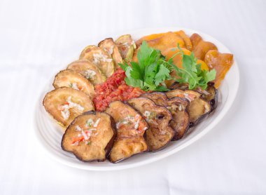 Domates soslu sebze pişmiş Delicious.