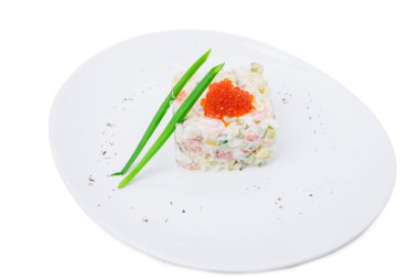 Traditonal Rus salatası olivier.