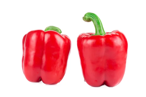 Ripe red bell peppers — Stock Photo, Image