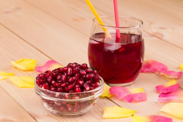 Pomegranate juice — Stock Photo, Image