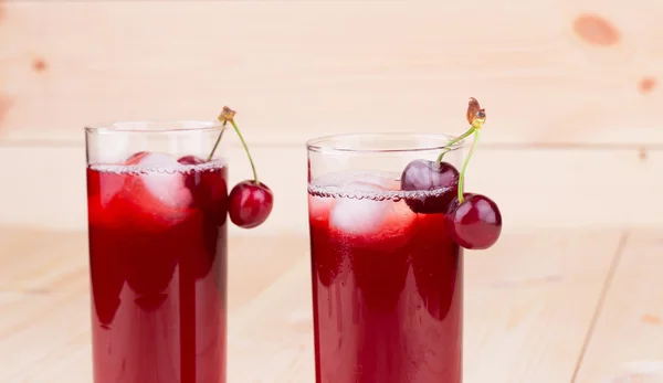 Red fruit cocktail — Stock Photo, Image