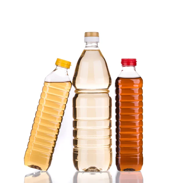 Bottles of vinegar — Stock Photo, Image