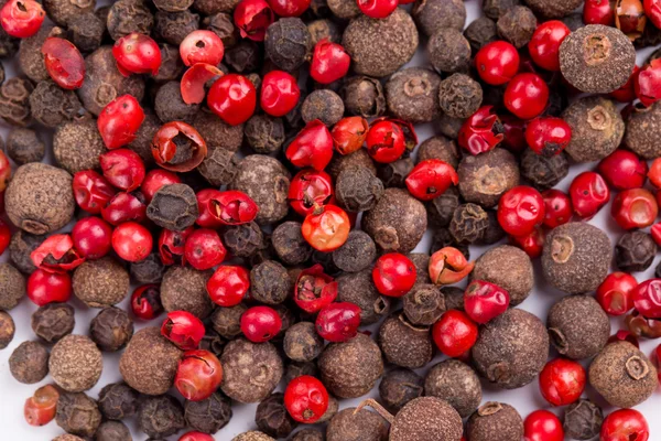 Set of pepper heaps. — Stock Photo, Image