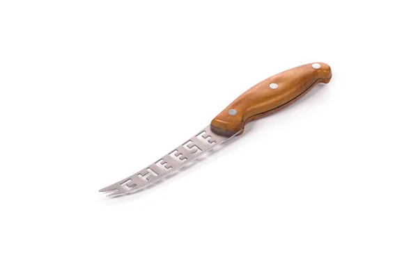 Detailní záběr nůž na sýr. — Stock fotografie