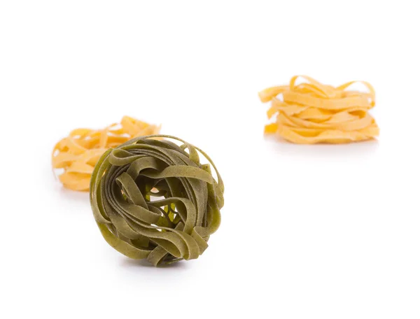 Tasty italian tagliatelle pasta. — Stock Photo, Image