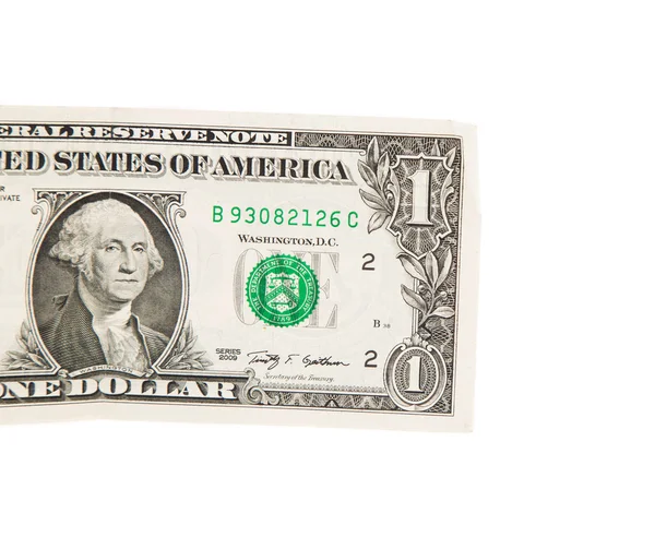 One dollar bill — Stock Photo, Image