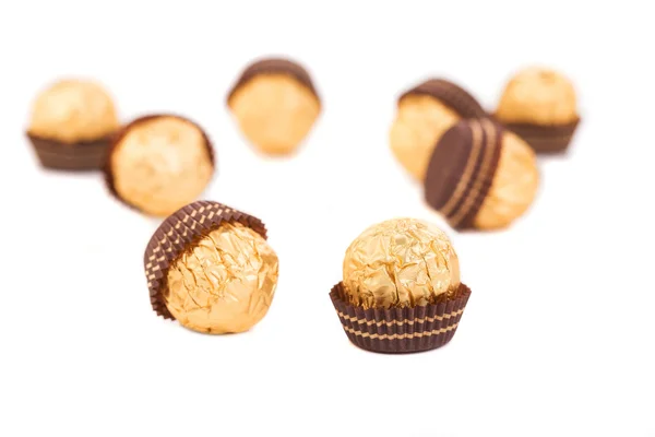 Chutné čokoládové bonbony — Stock fotografie