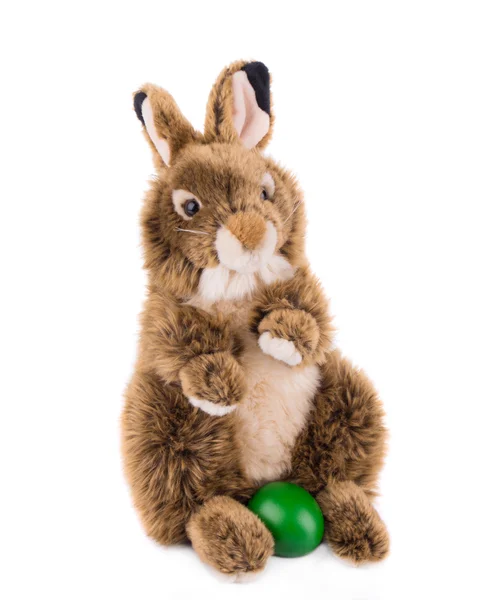 Kaninchenspielzeug isoliert — Stockfoto
