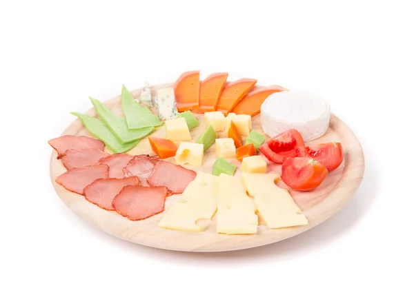 Fleisch und Käse — Stockfoto