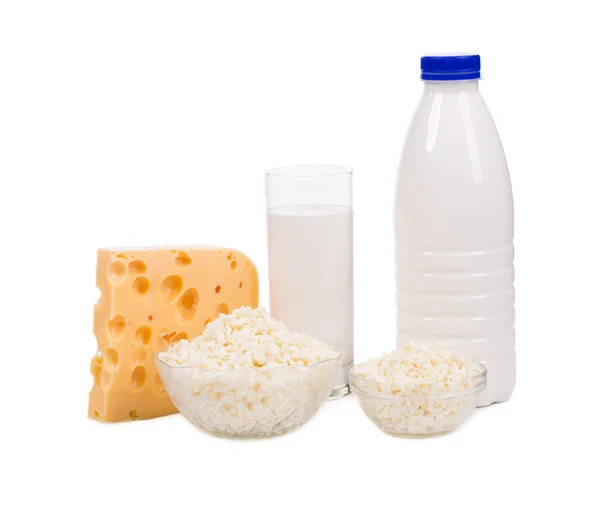 Delicious dairy products. — Stock Photo, Image