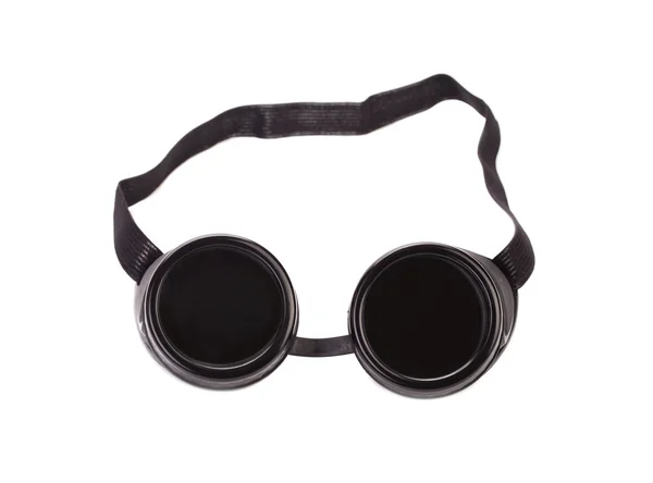 Primer plano de las gafas de soldadura . —  Fotos de Stock
