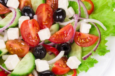 Yunan salatası. 