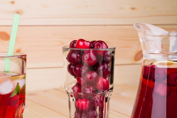 Cherry smoothie — Stockfoto