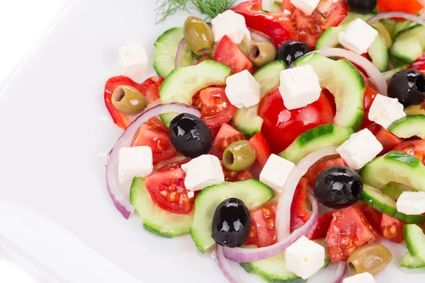 Grekisk sallad — Stockfoto