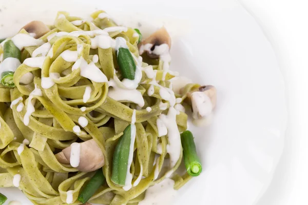 Pasta tagliatelle — Stock Photo, Image