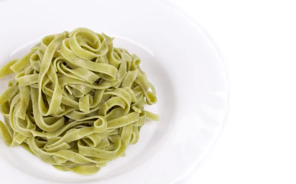 Tagliatelle di pasta fresca — Foto Stock