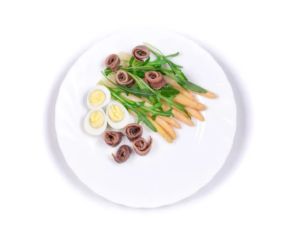 Asparagus salad — Stock Photo, Image