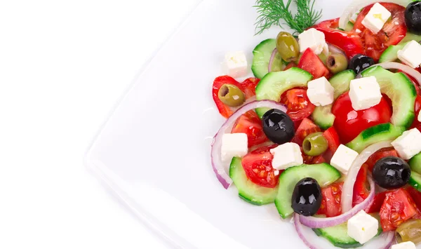 Griekse salade. — Stockfoto