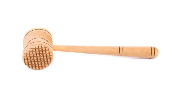 Wooden meat hammer. — Stock Photo, Image