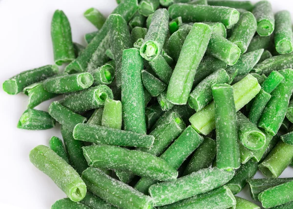 Frozen green beans. — Stock Photo, Image