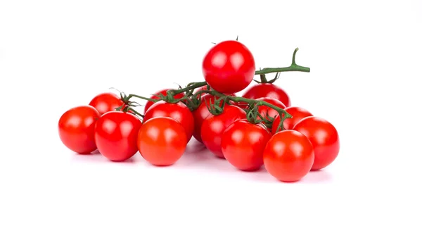 Close up de tomate cereja cacho . — Fotografia de Stock