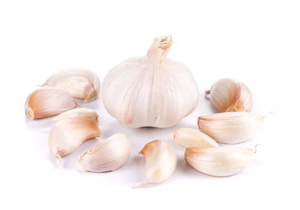 Close up of garlic head. — Stock Photo, Image
