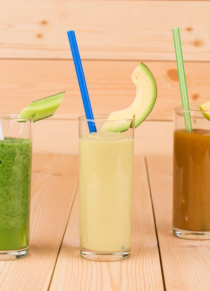 Naturliga fruktjuicer — Stockfoto