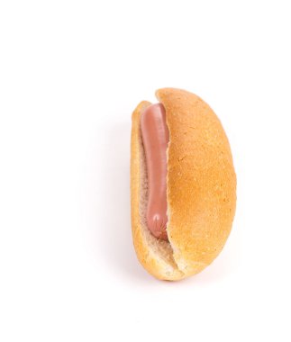 Hotdog sosis rulo ile.