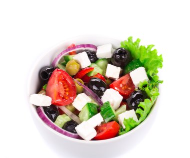 Yunan salatası. 