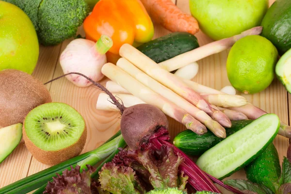 Perto de verduras — Fotografia de Stock