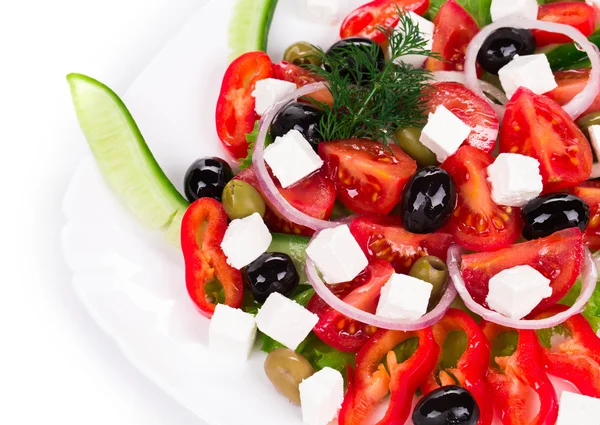 Salată grecească . — Fotografie, imagine de stoc