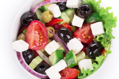 Yunan salatası. 