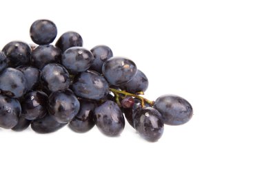 siyah olgunlaşmış üzümler