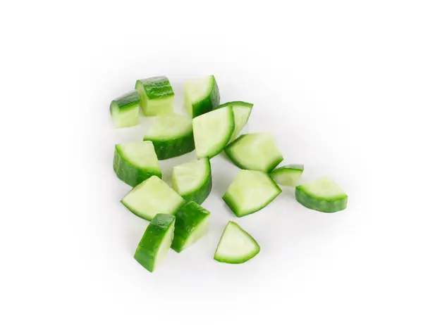 Fresh sliced cucumber. — Stock Photo, Image