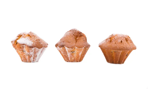 Muffins isolerade — Stockfoto