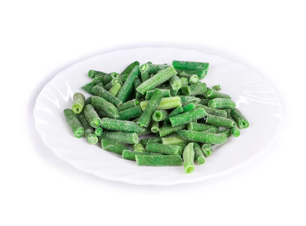 Frozen french beans. — Stock Photo, Image