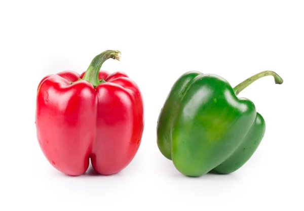 Sweet red and green pepper. — Stock Photo, Image