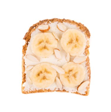 lezzetli muz sandviç