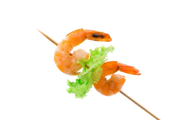 Grilled shrimps — Stock Photo, Image