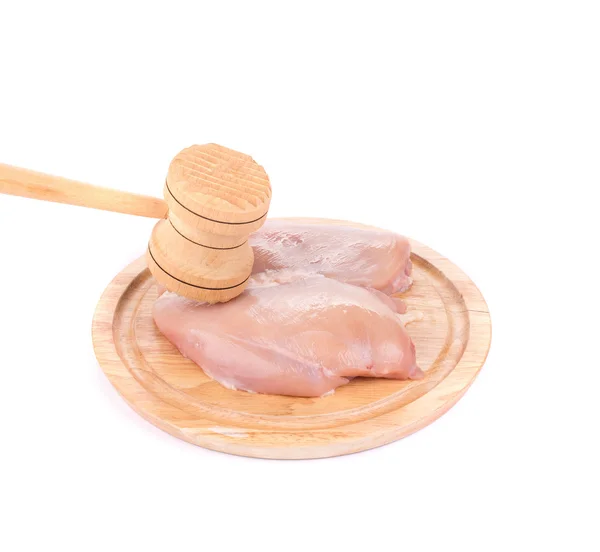 Raw chicken breast — Stock Photo, Image