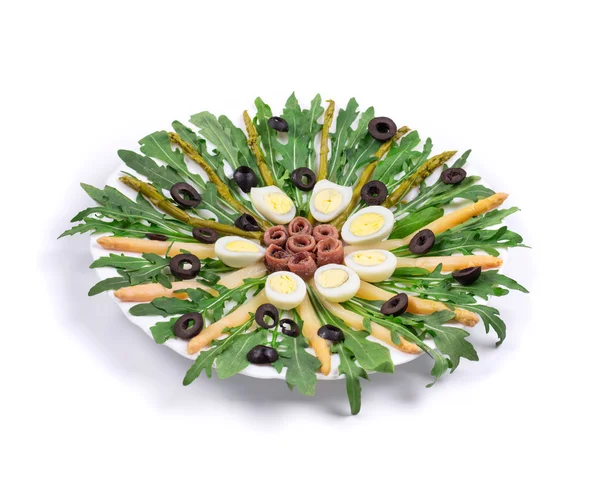 Asparagus salad — Stock Photo, Image