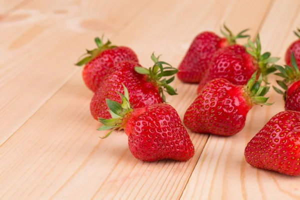 Verse aardbeien — Stockfoto