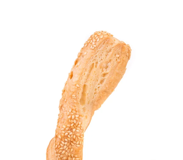 Stick cracker with sesame seeds. — Stock Photo, Image