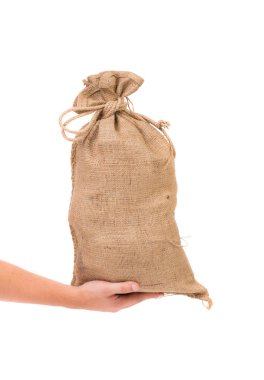 el çantası ile euro banknot tutar.