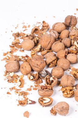 yığın kırık ceviz