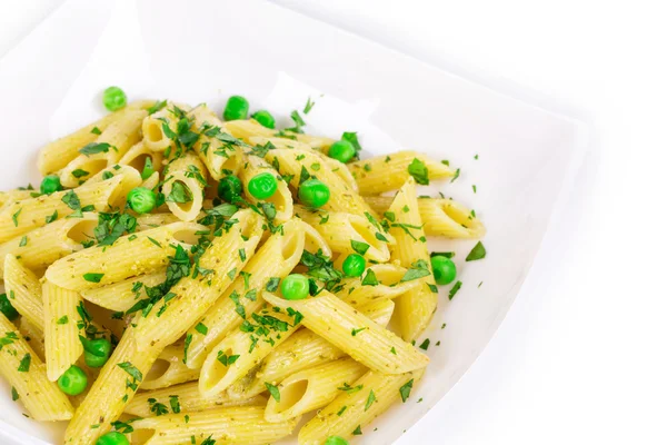 Pasta with parsley — Stock Photo, Image