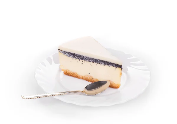 バニラのチーズケーキ — ストック写真