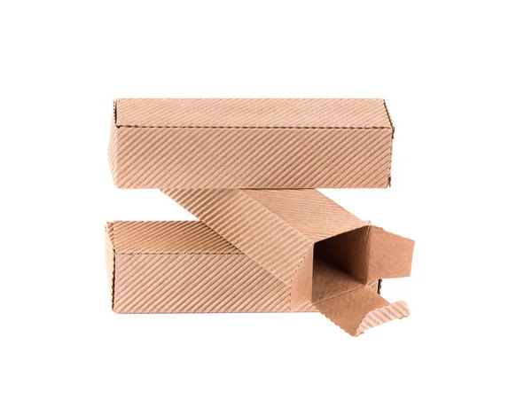Montones de cajas de cartón — Foto de Stock