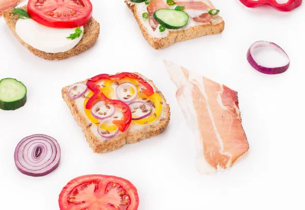 Deliciosos sándwiches —  Fotos de Stock